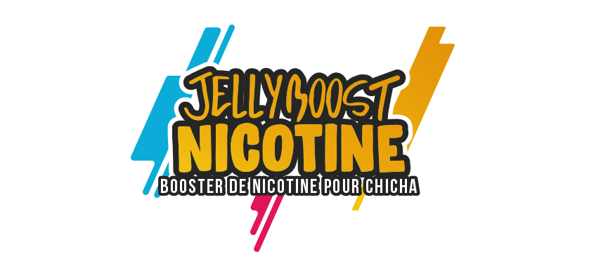 Logo Jelly Boost, Booster de nicotine pour chicha